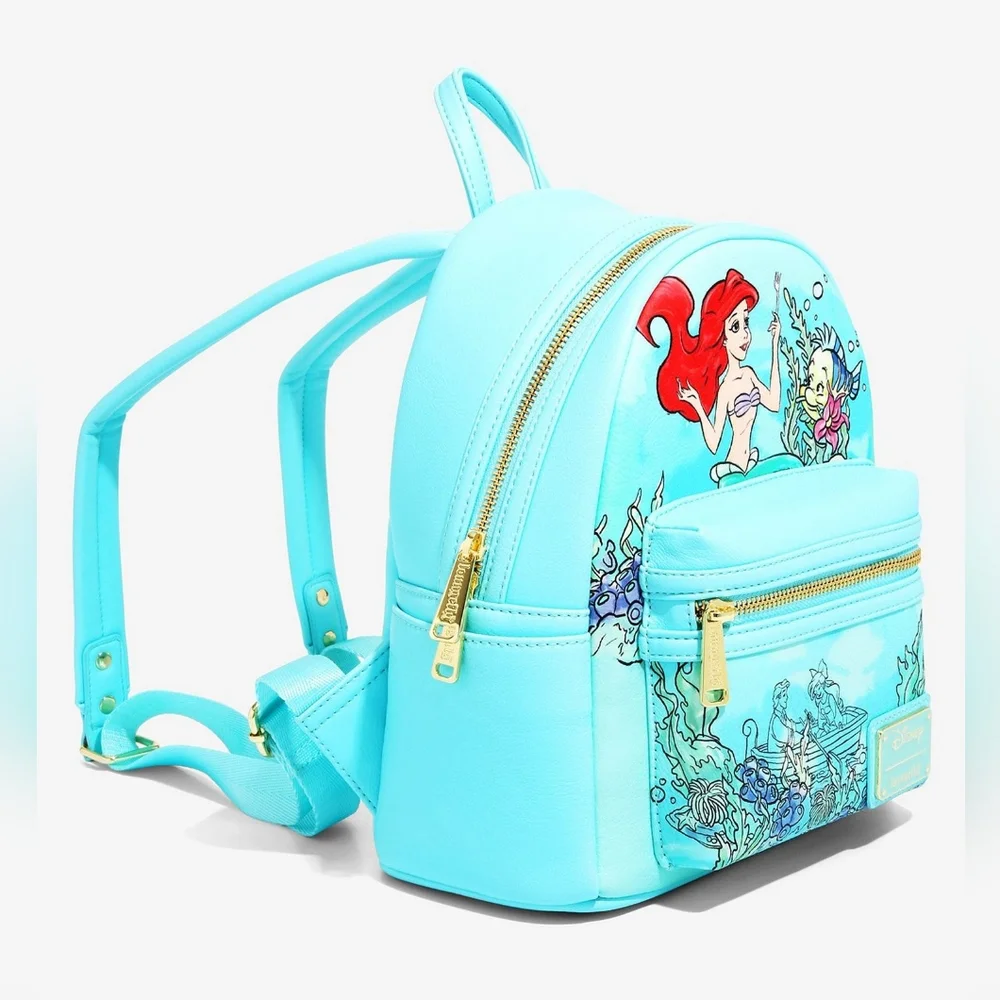 Loungefly Disney The Little Mermaid Kiss the Girl Mini Backpack